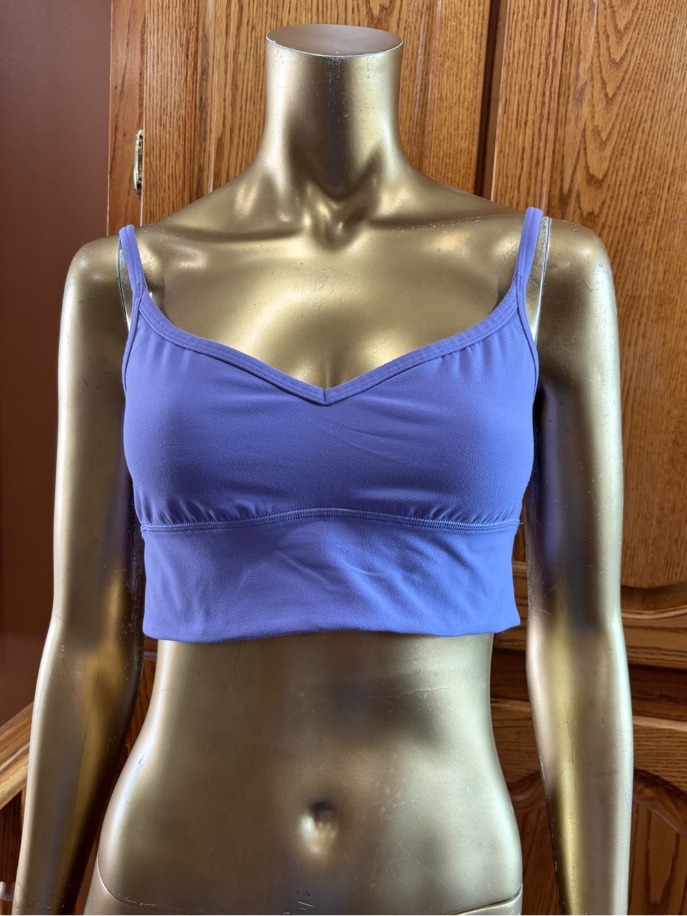 lululemon athletica Lavender V-Neck Light Support Bralette